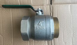 Шаровой кран г/ш 4 дюйма (латунь)